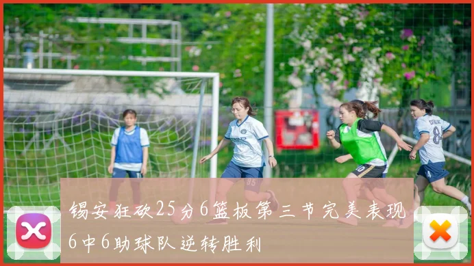 锡安狂砍25分6篮板第三节完美表现6中6助球队逆转胜利